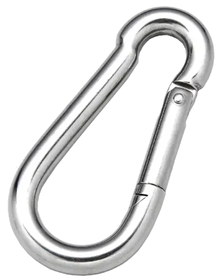 Snap Hook RVS 50-100 mm