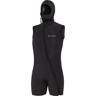 Bare 7mm Step-In Hooded Vest Heren