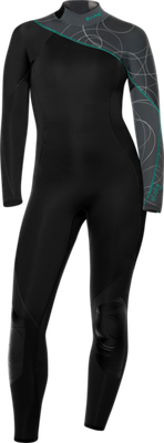 Bare Dames Duikpak Elate Full Grey 3/2 mm *