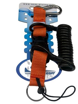 Shockline met staaldraad &amp; springsnap