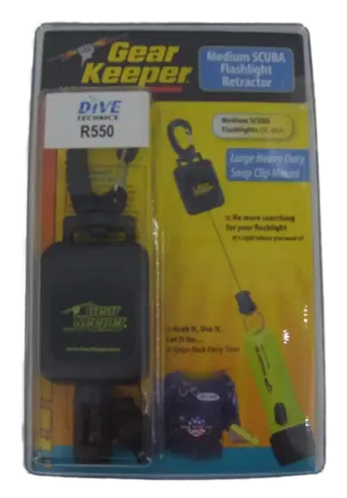 Gear keeper RT4 medium retractor for flashlights