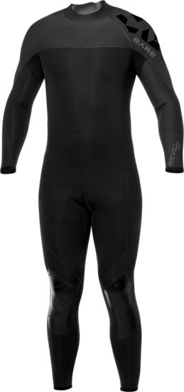 Bare revel 5mm wetsuit heren full suit voor recreatief duiken