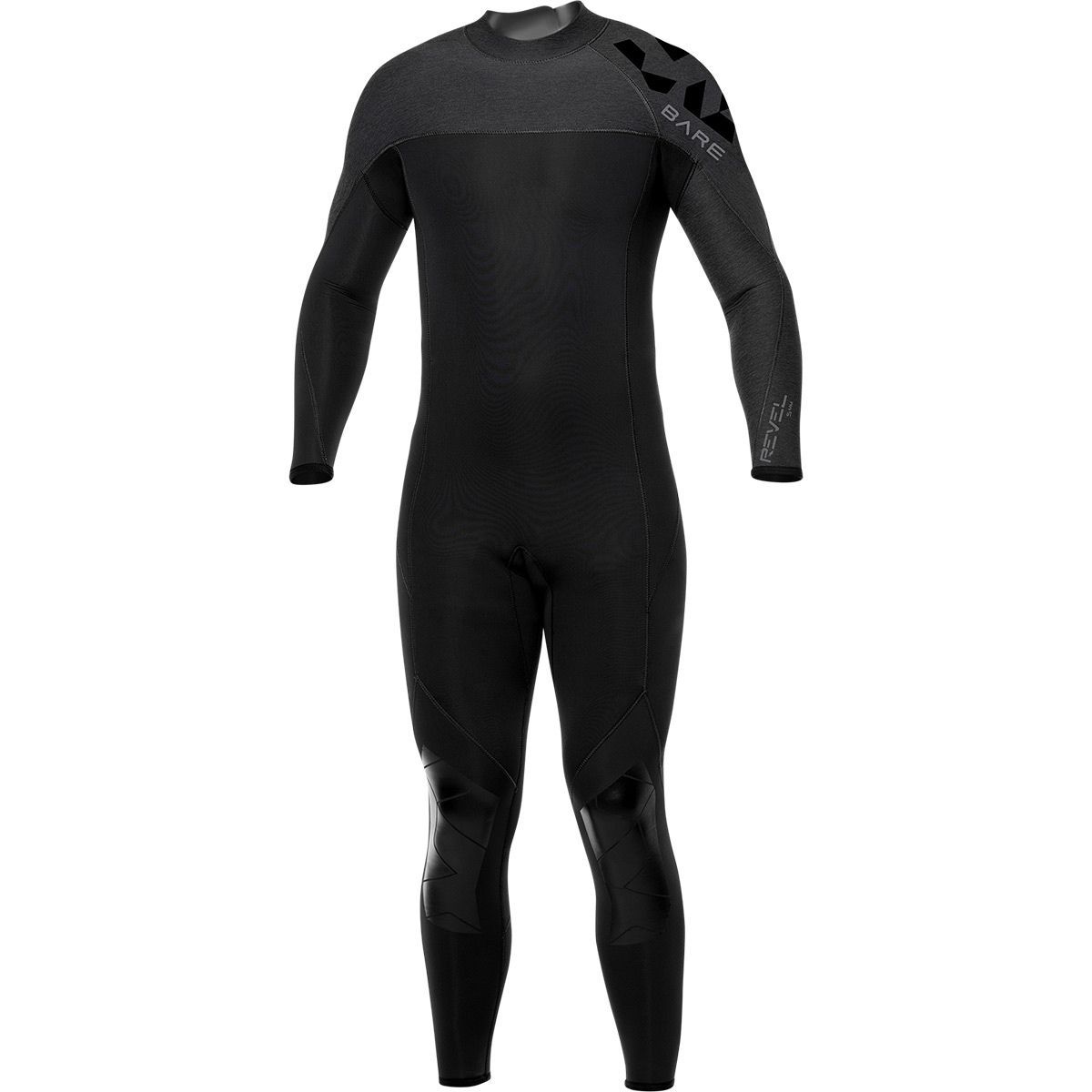 Bare Revel 5 mm wetsuit met soepele pasvorm onder water