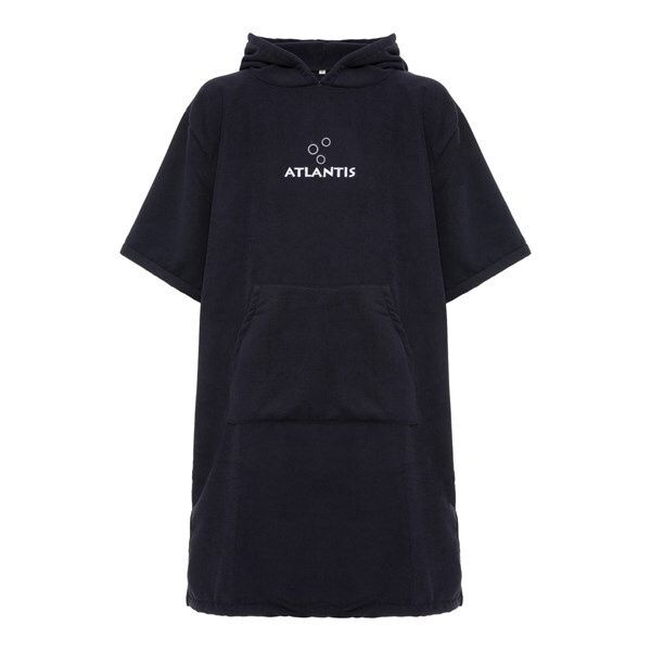 Atlantis Poncho Volwassenen, Kleur: Zwart