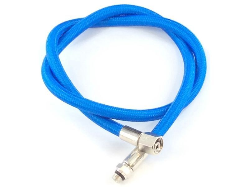 Middendruk slang 100 cm, Kleur: Blauw