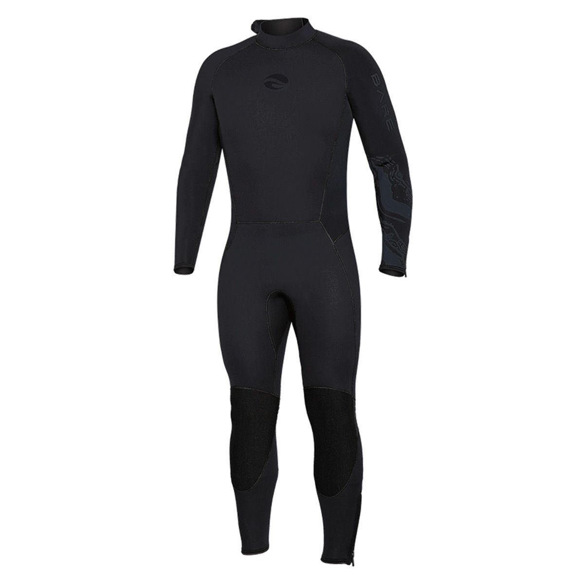 Bare duikpak 7 mm Velocity Ultra Full Black Heren *