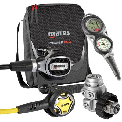 Mares 62X DIN / Ultra Adj/ octopus Dual + Mission Puck2