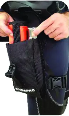 Scubapro hydros cargo thigh pocket