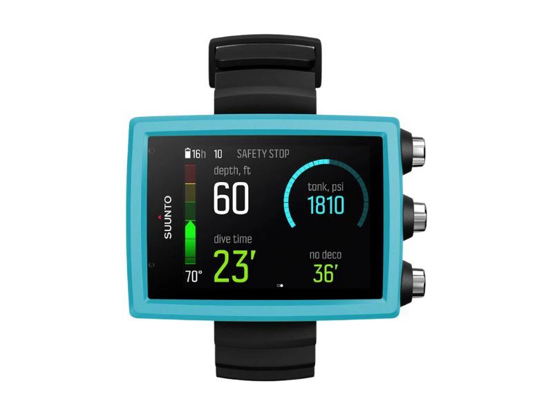 Suunto EON Core duikcomputer, Kleur: Aqua Blauw