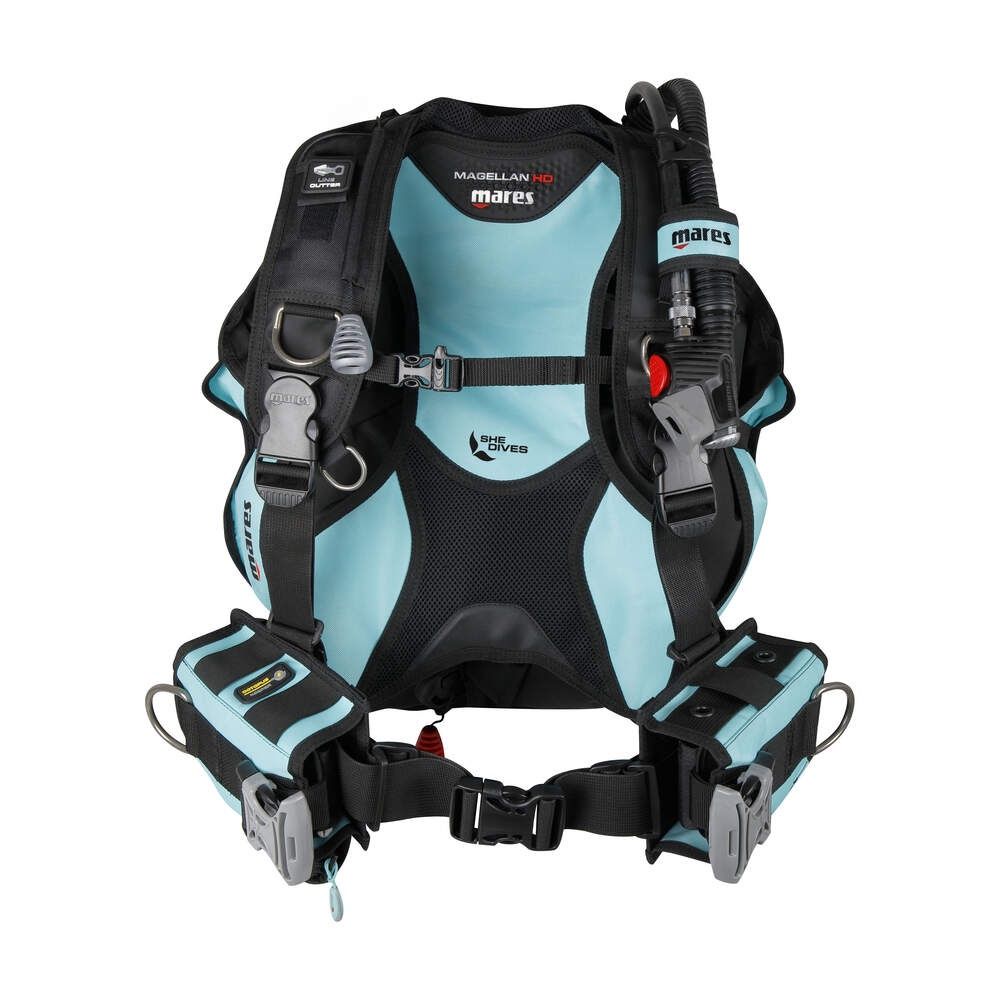 Mares BCD Magellan HD She Dives, Maat: XS