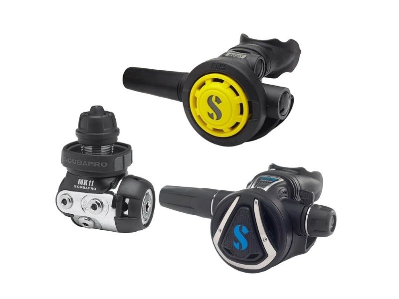 Scubapro MK11/C370/R095 OCTO*, Aansluiting DIN of INT: DIN