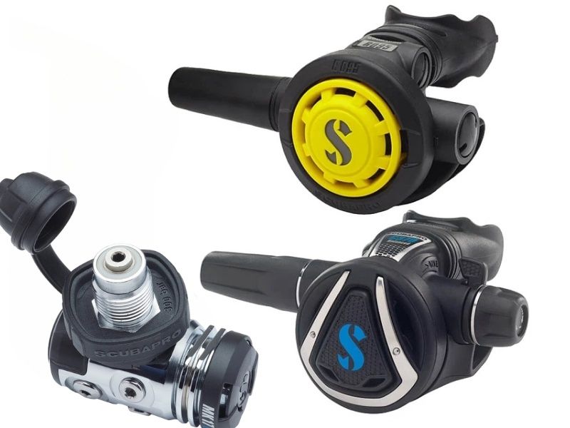 Scubapro MK17 EVO /C370/R095 OCTO, Aansluiting DIN of INT: DIN