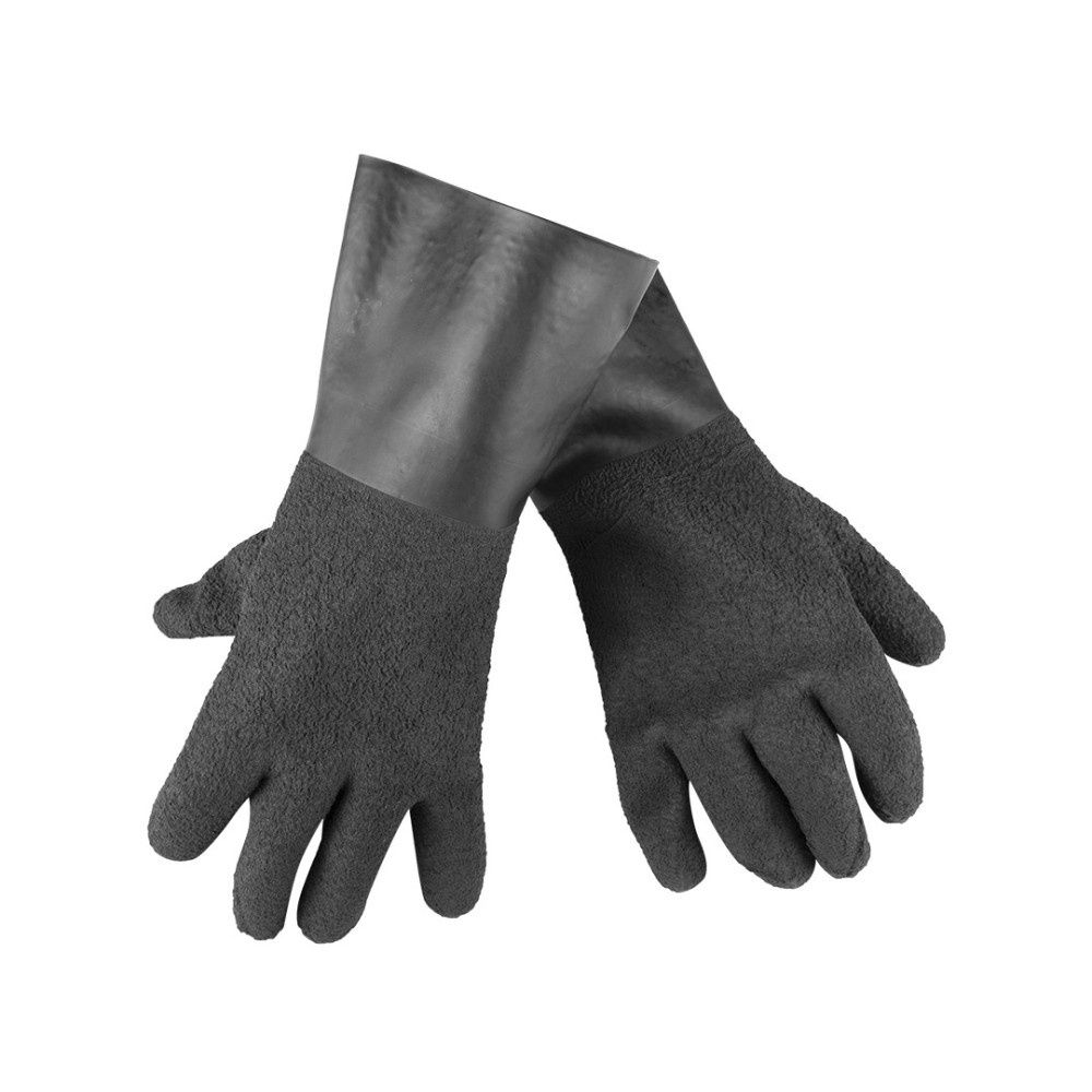 Droog handschoenen Zwart met Seal, Maat: S (18,5 - 20,5 cm)