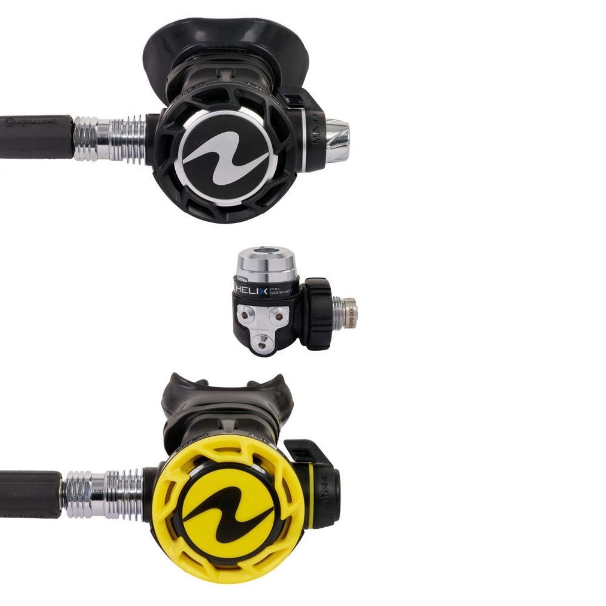 Aqualung PK Helix compact pro + octopus, Schroef of Beugel ersie: DIN