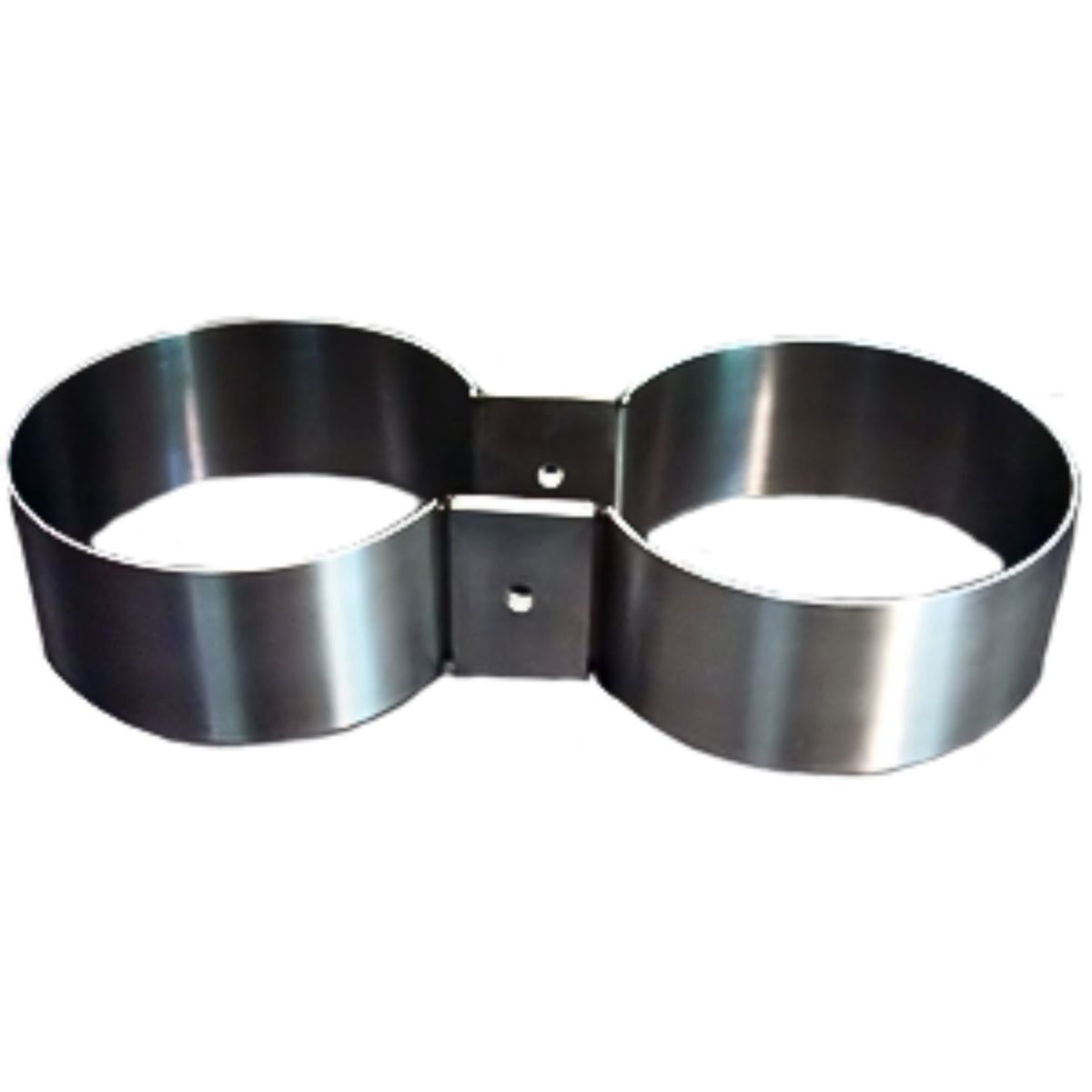 v4tec Tankbands breed 140/185 mm (paar) incl. Bolt Kit