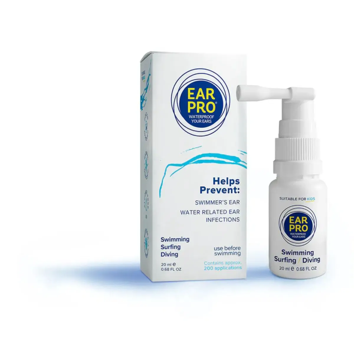 EarPro waterproof your ears - Oorspray - 20ml