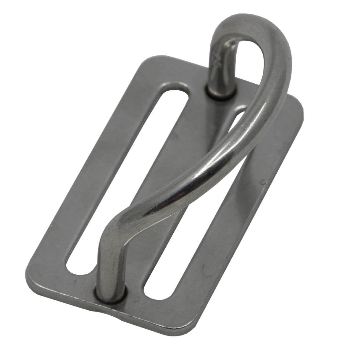 D-Ring inox 45°