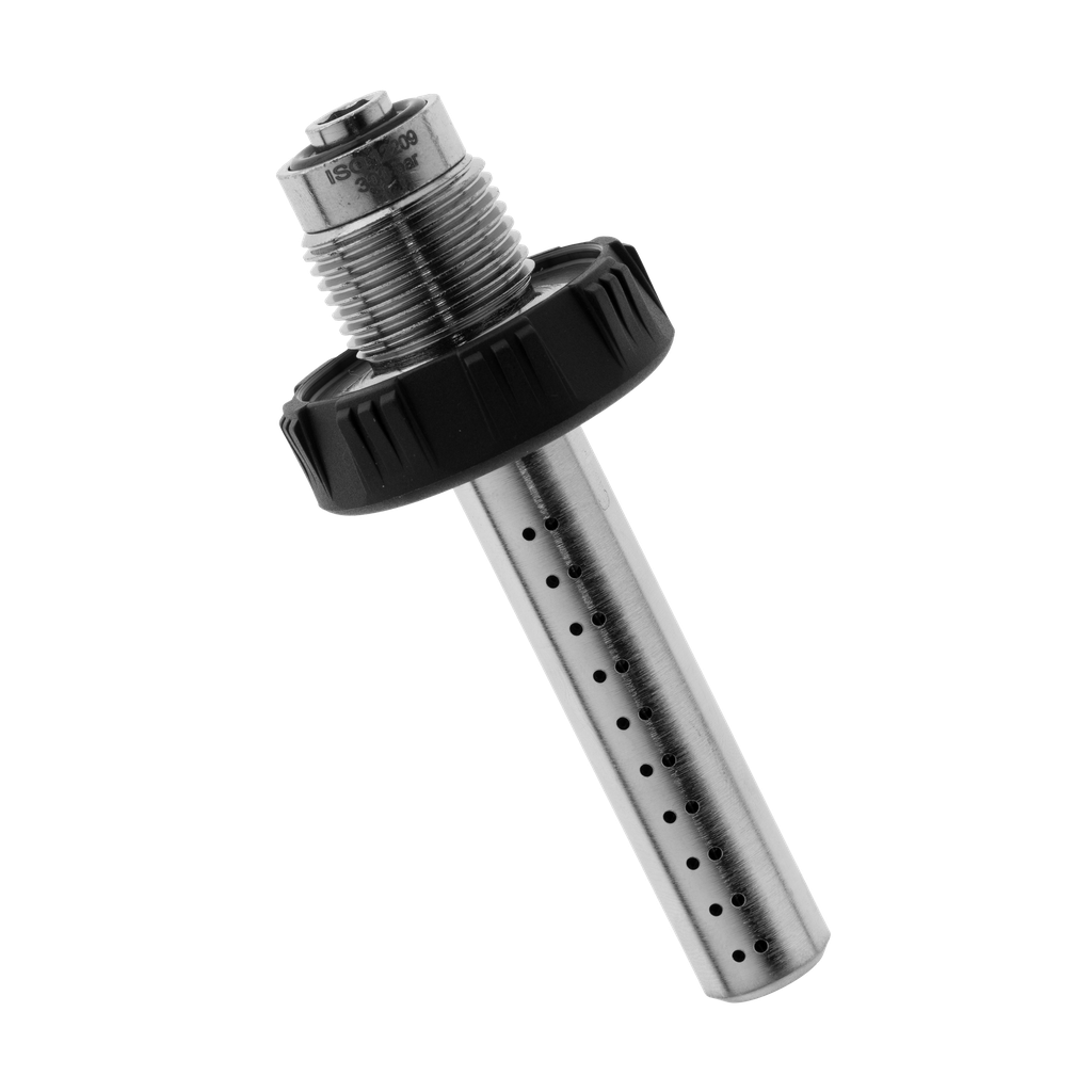 Silencer geluiddemper voor duikflessen 200/300 bar DIN