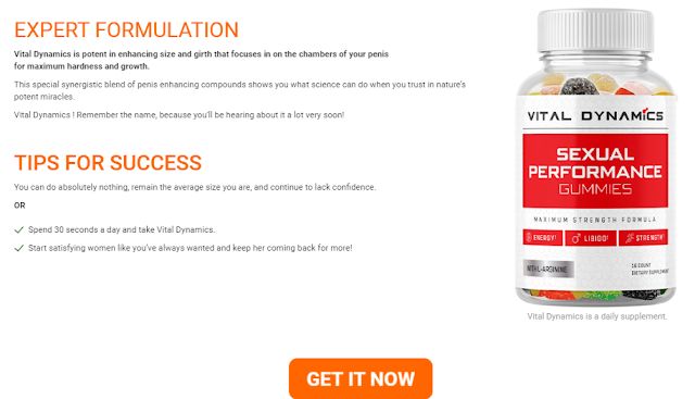 Vital Dynamics Male Enhancement Gummies
