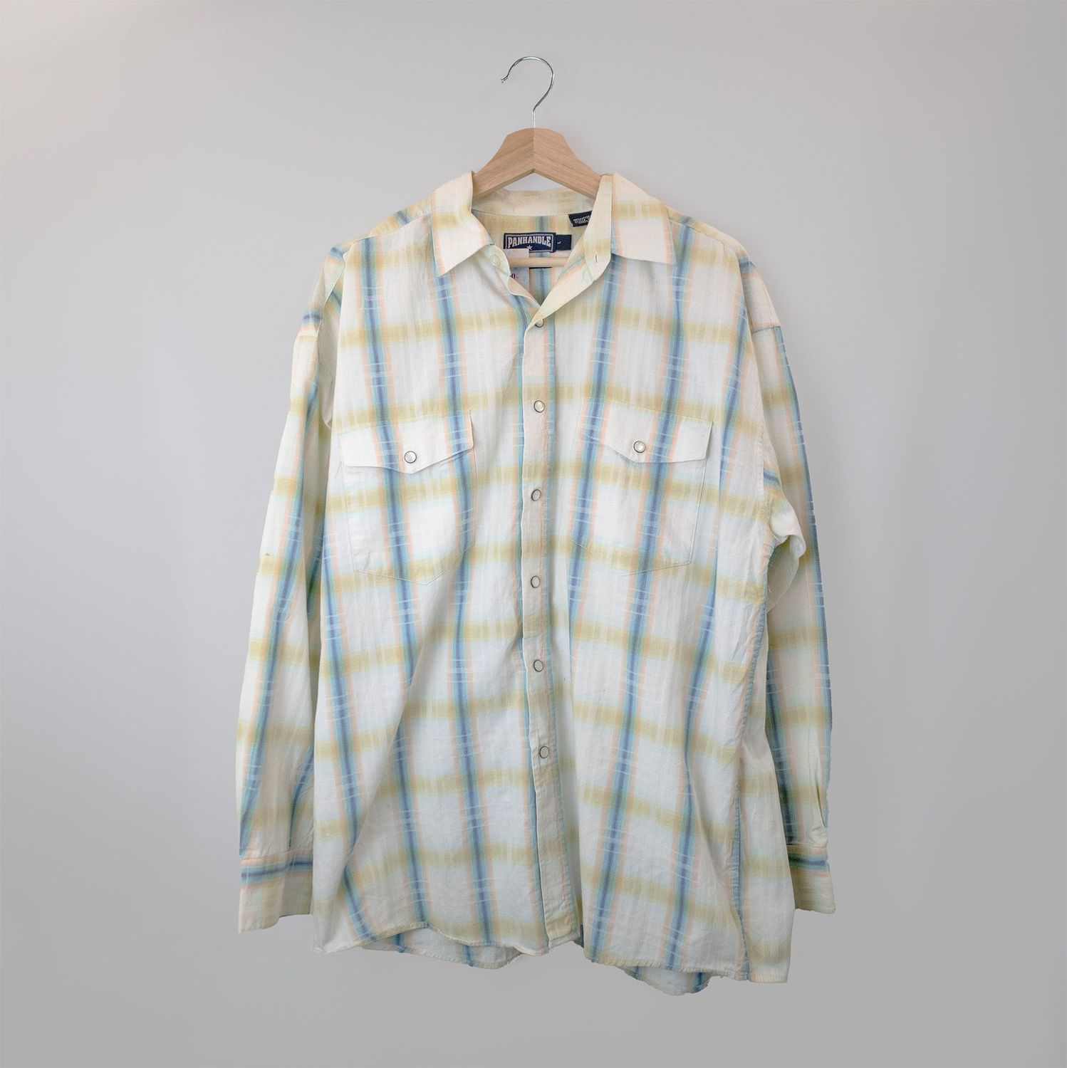 CAMISA WESTERN  PANHANDLE MULTICOLOR 90S