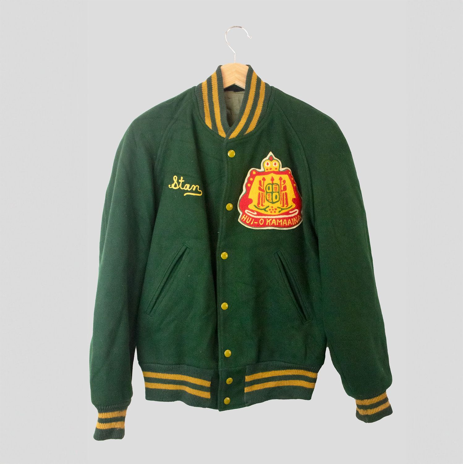 CHAQUETA UNIVERSITARIA 70S