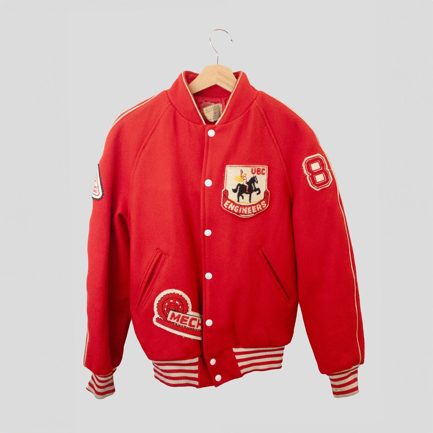 CHAQUETA UNIVERSITARIA 70S
