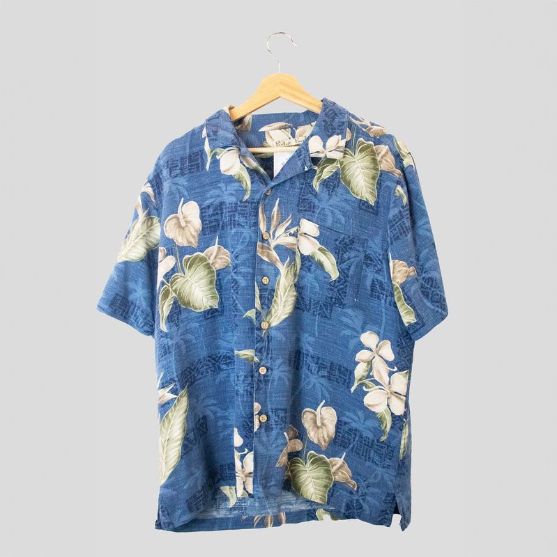 CAMISA ALOHA SEDA