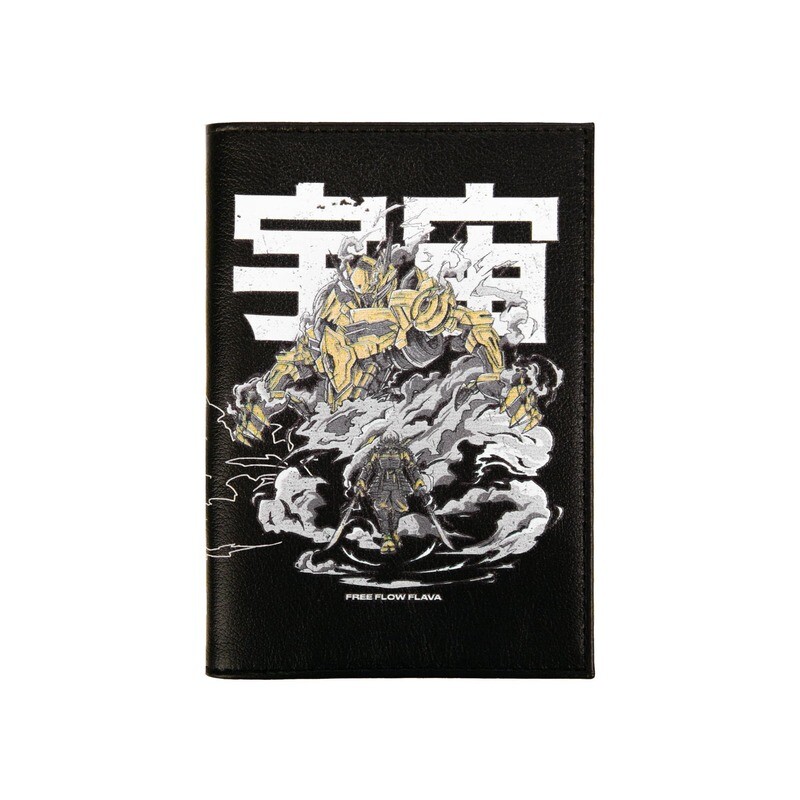 Passport cover "Fullmetal Warrior"
