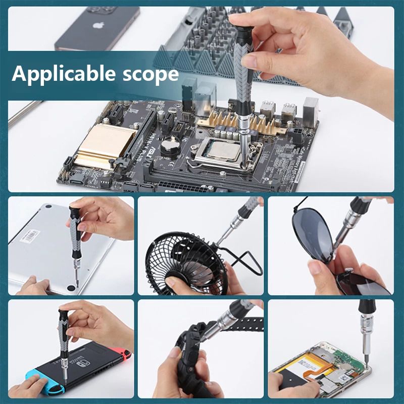 UF Tools 126 Parça Kompakt Hassas Tornavida Seti (KS-840116)