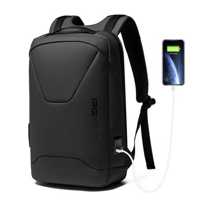 BANGE BG-22188 Kilitli ve USB Şarj Portlu 15.6" Laptop Sırt Çantası-Siyah