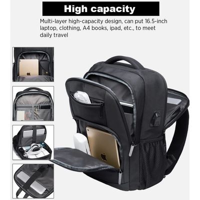 Bange BG-1921 USB Şarj Portlu Laptop Sırt Çantası
