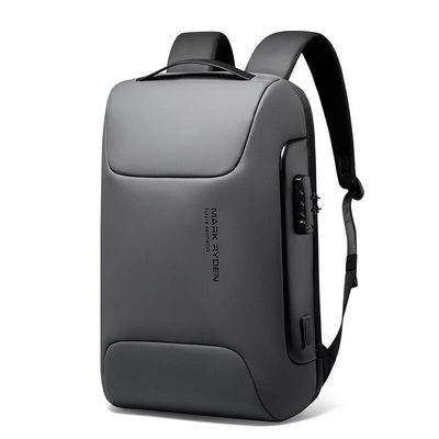 Mark Ryden MR-9116 15.6" Laptop Sırt Çantası-Kilit ve USB Şarj Portlu (Gri)