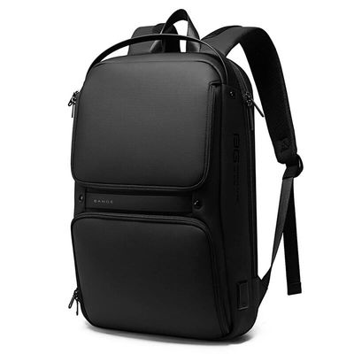 Bange BG-7261 USB Şarj Portlu Laptop Sırt Çantası-Siyah