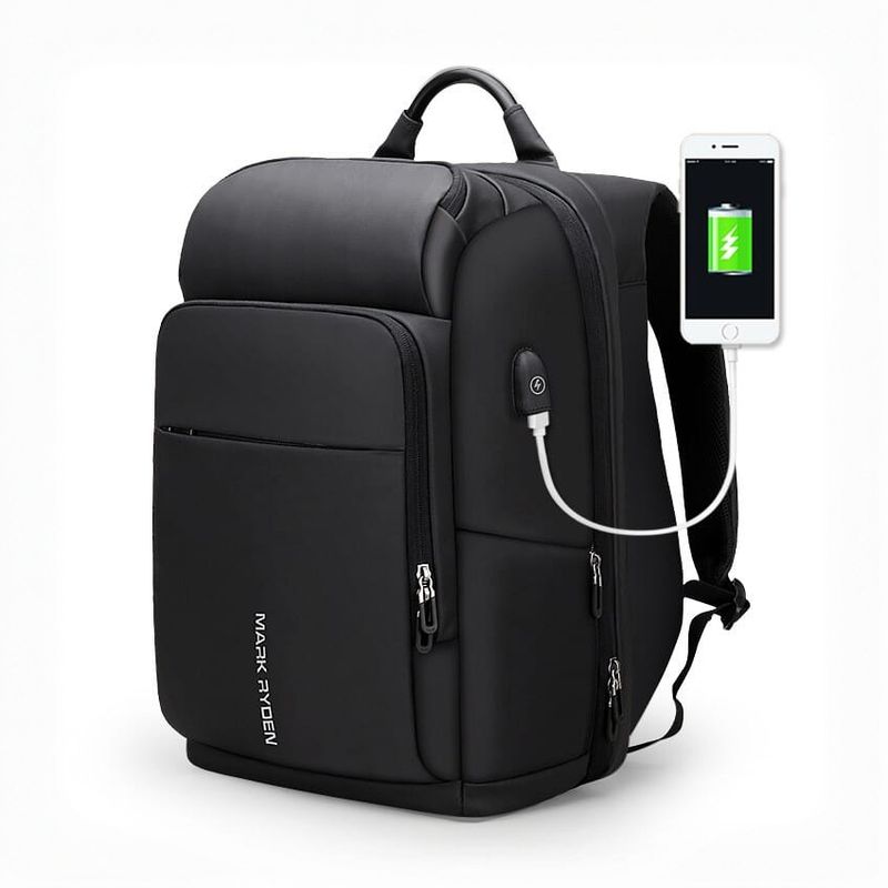 Mark Ryden MR7080X Compacto USB Şarj Portlu 15.6" Laptop Sırt Çantası