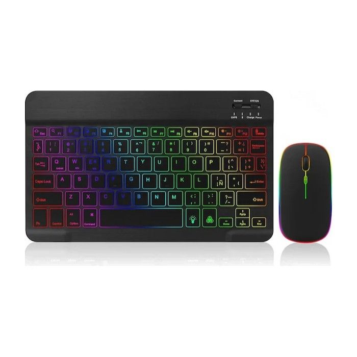 Arion BL-030 Rgb Aydınlatmalı Kablosuz Türkçe Q Klavye Mouse Set