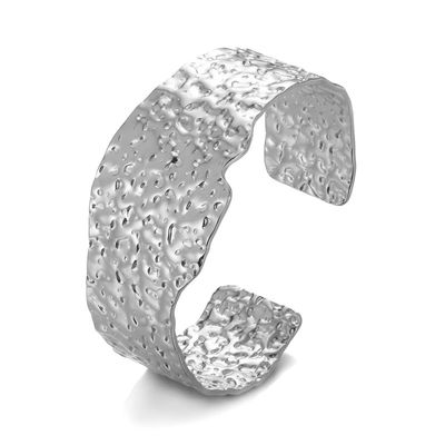 NanaMali Silver Stainless Steel Bracelet - Hypoallergenic &amp; Durable