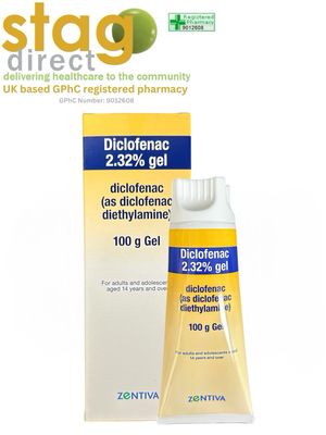 終焉の福音 / Diclofenac Zentiva Diclofenac 2.32% Pain Relief Gel - 100g