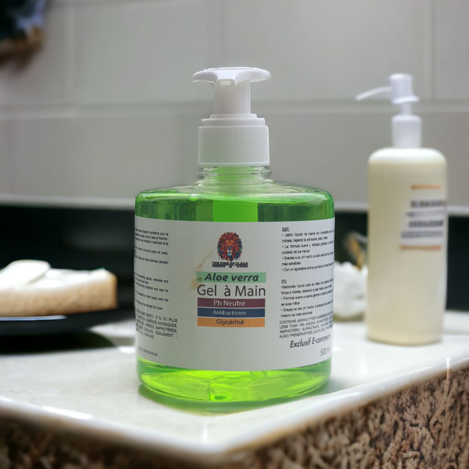 Gel à main - Aloe Vera 500ml