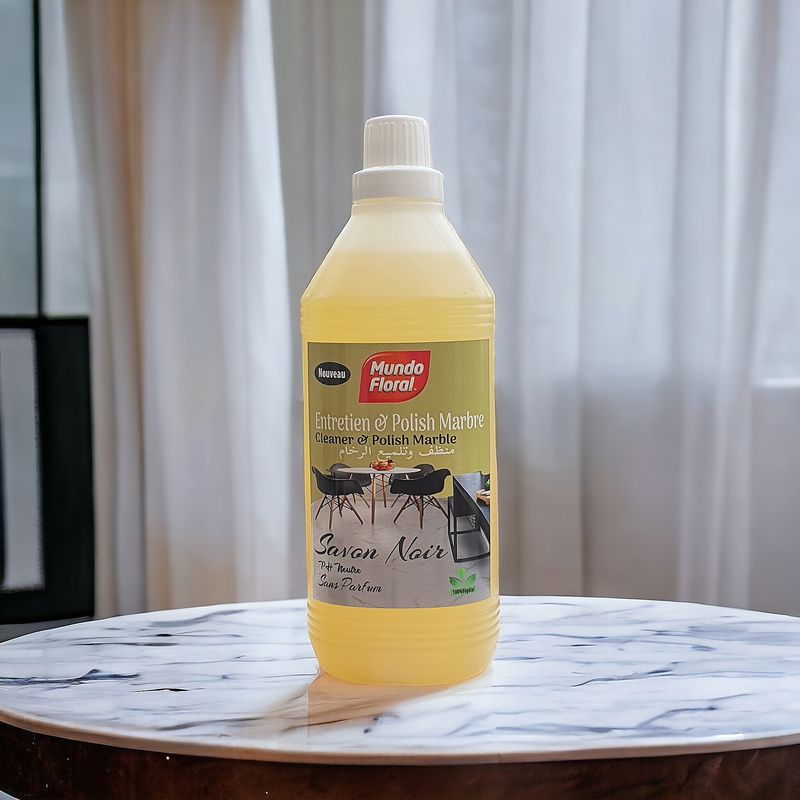 Savon noir pour Marbre (sans parfum) 1L