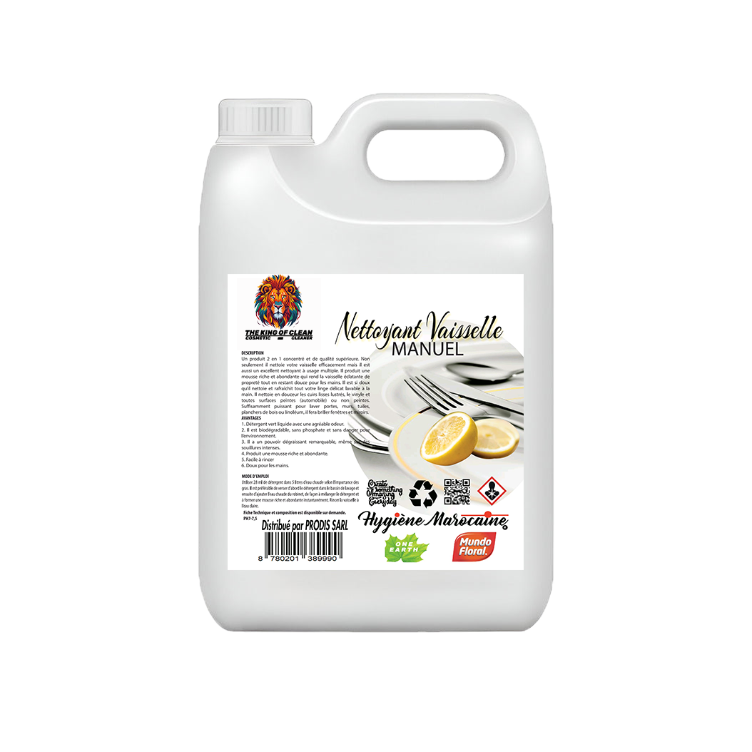 Lave Vaisselle Citron 5L