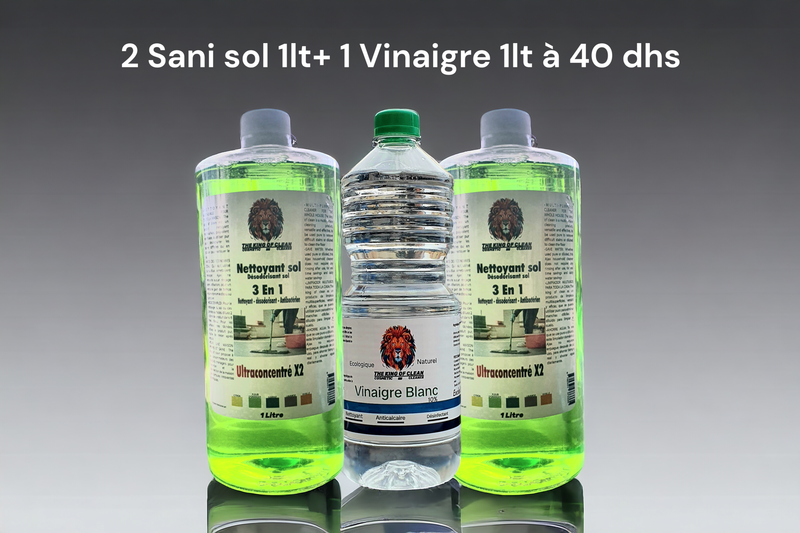 MINI PACK LAVE SOL VINAIGRE
