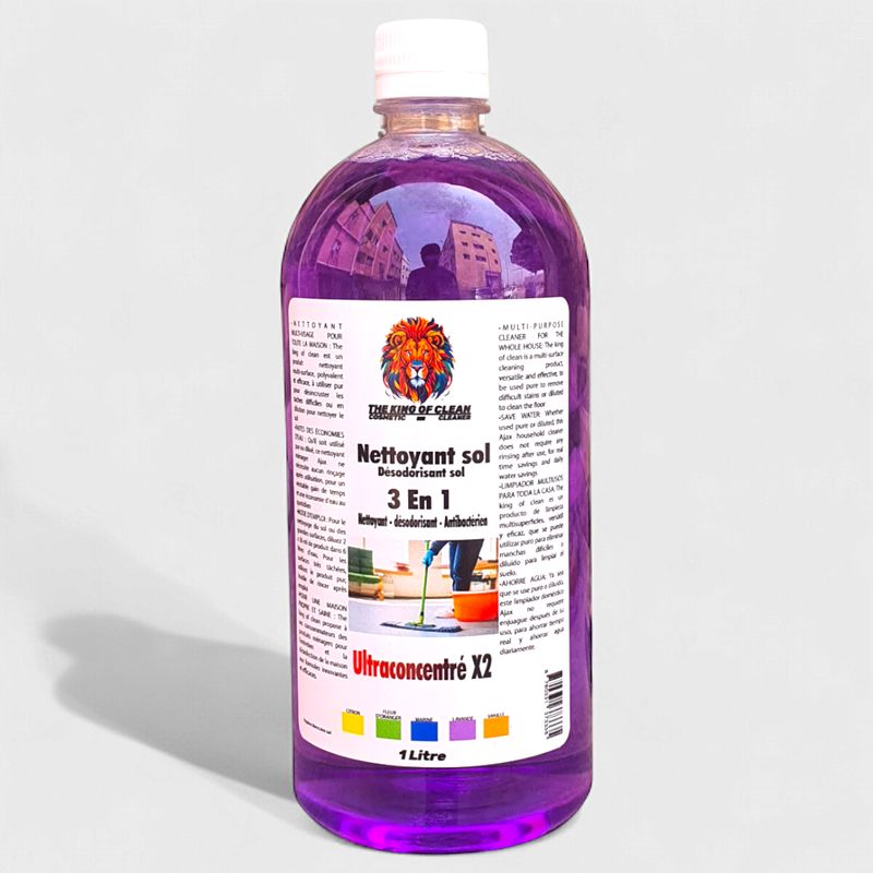Nettoyant Sol 3-en-1 Ultraconcentré (Lavande)