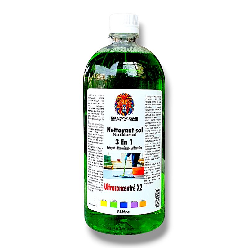 Nettoyant Sol 3-en-1 Ultraconcentré (Fleur d&#39;oranger)