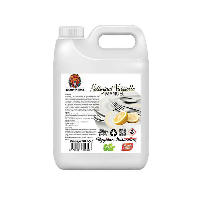 Lave Vaisselle Citron 5L