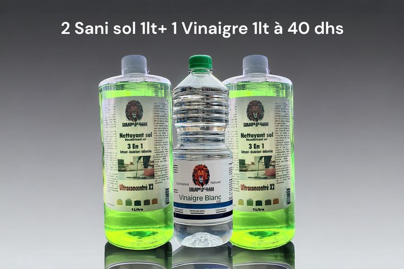 MINI PACK LAVE SOL VINAIGRE
