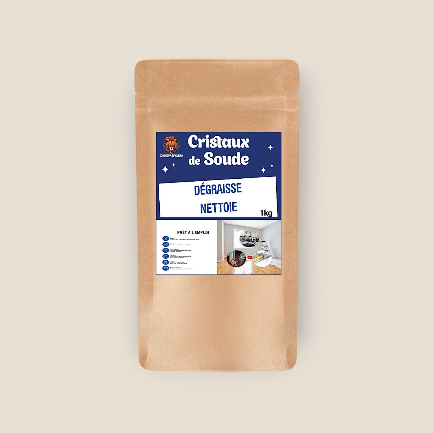 Cristaux de Soude 750gr