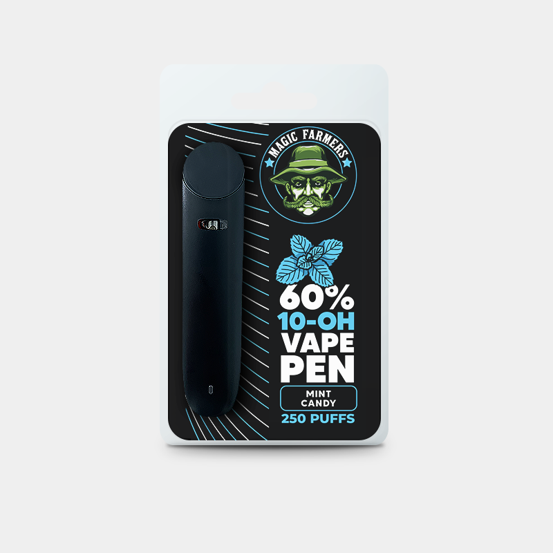 Mint Candy MAGIC FARMERS 60% 10-HO Einweg Vape