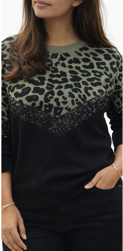 Imprimé Leopard - Olive