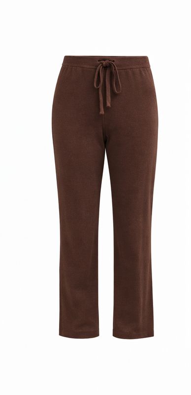 Pantalon Confort Stretch – Brun