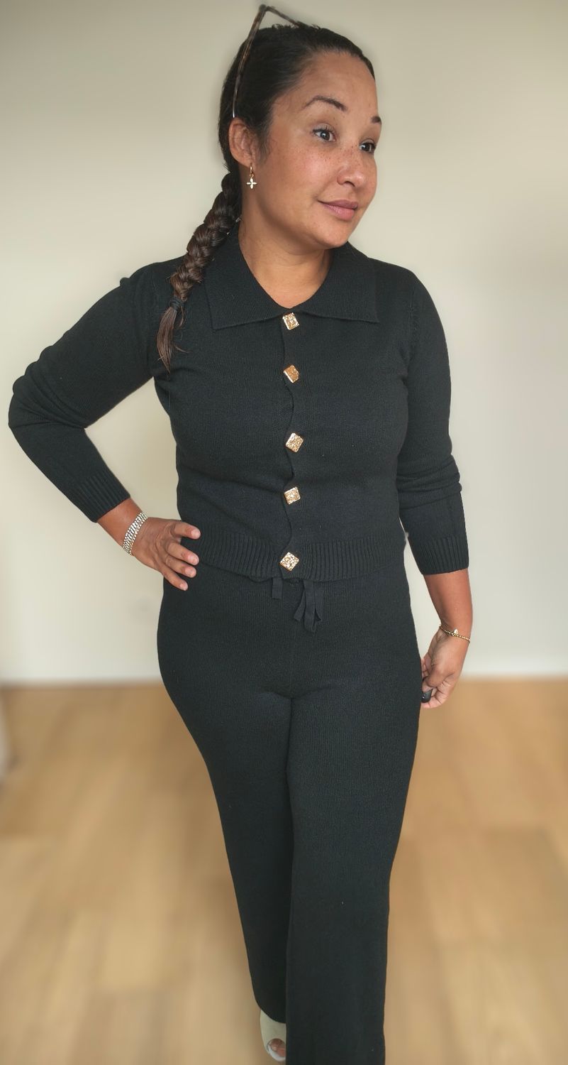 ENSEMBLE ELISÉ en Maille Stretch